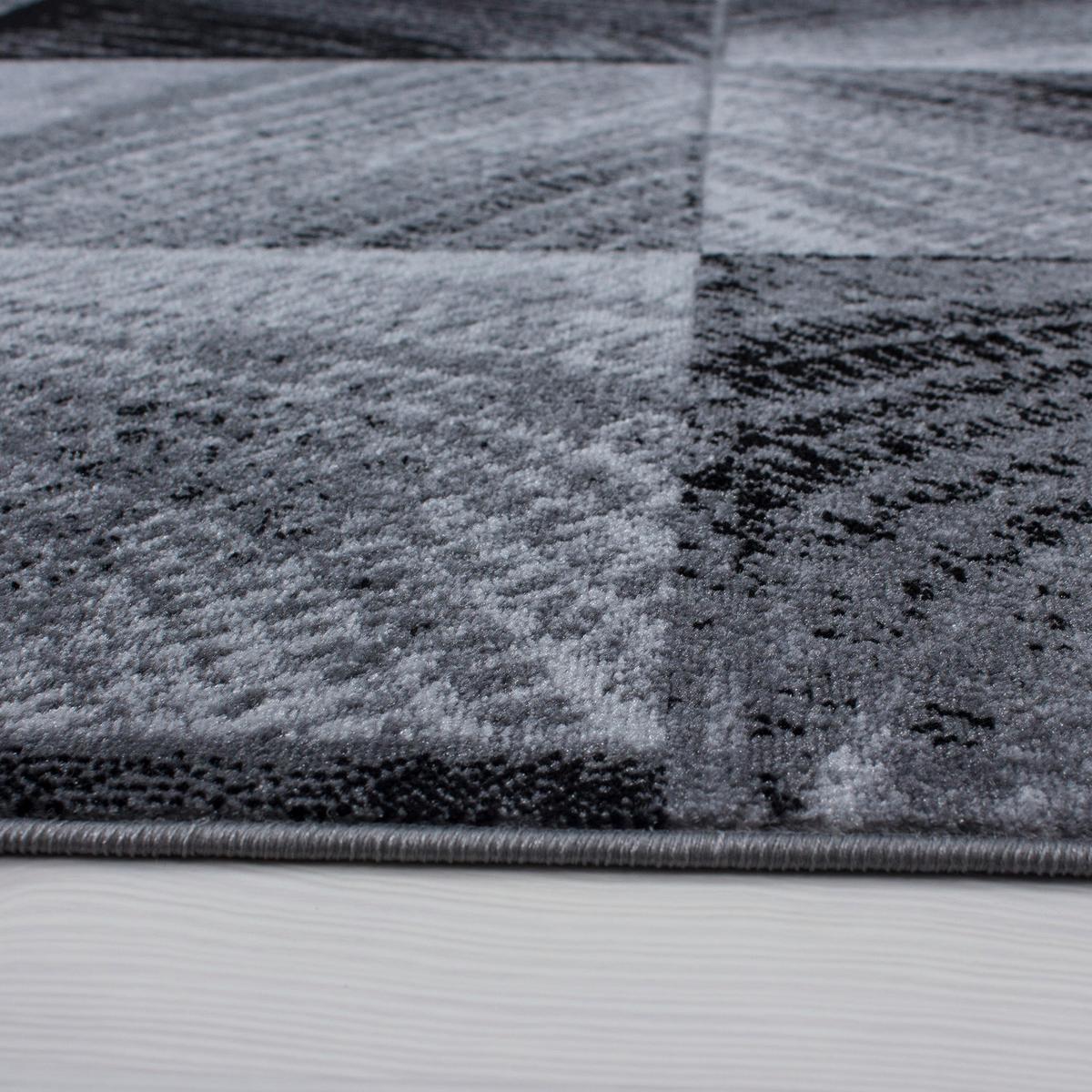Teppich Läufer Schwarz Plus 80x300 Cm - Schwarz, Design, Textil (80/300cm)