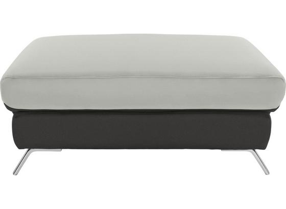 Hocker Upgrade - Chromfarben/Anthrazit, MODERN, Textil (98/46/67cm) Hocker Upgrade - Chromfarben/Anthrazit, MODERN, Textil (98/46/67cm)