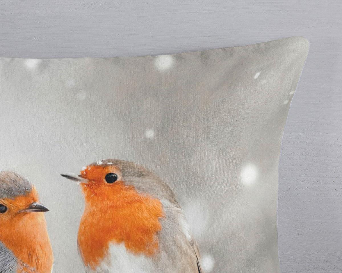 Wendebettwäsche Greets Grau 155x220 cm - Grau, Natur, Textil (155/220cm)