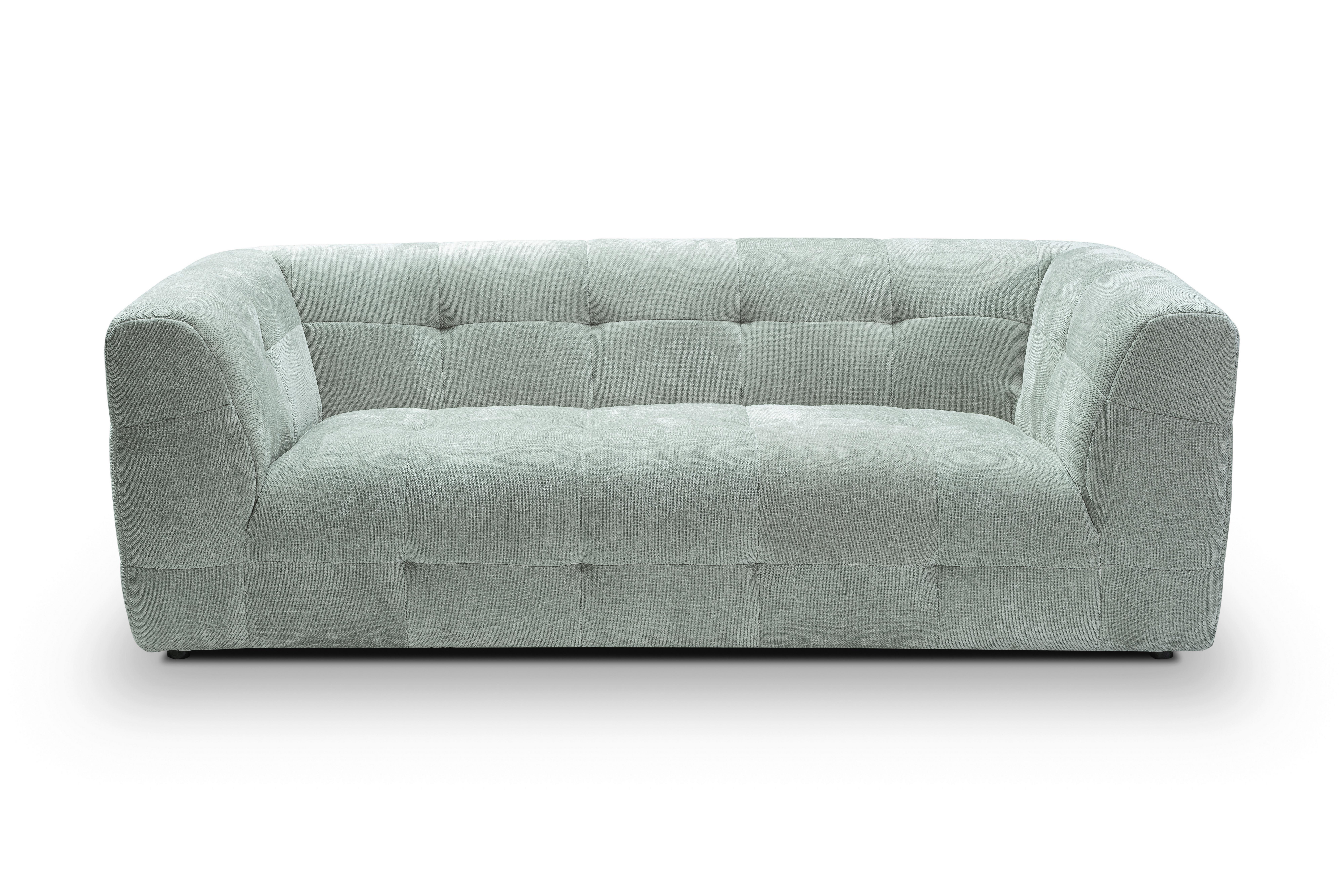 3-SITZER-SOFA Tenso Minttürkis B: 217cm