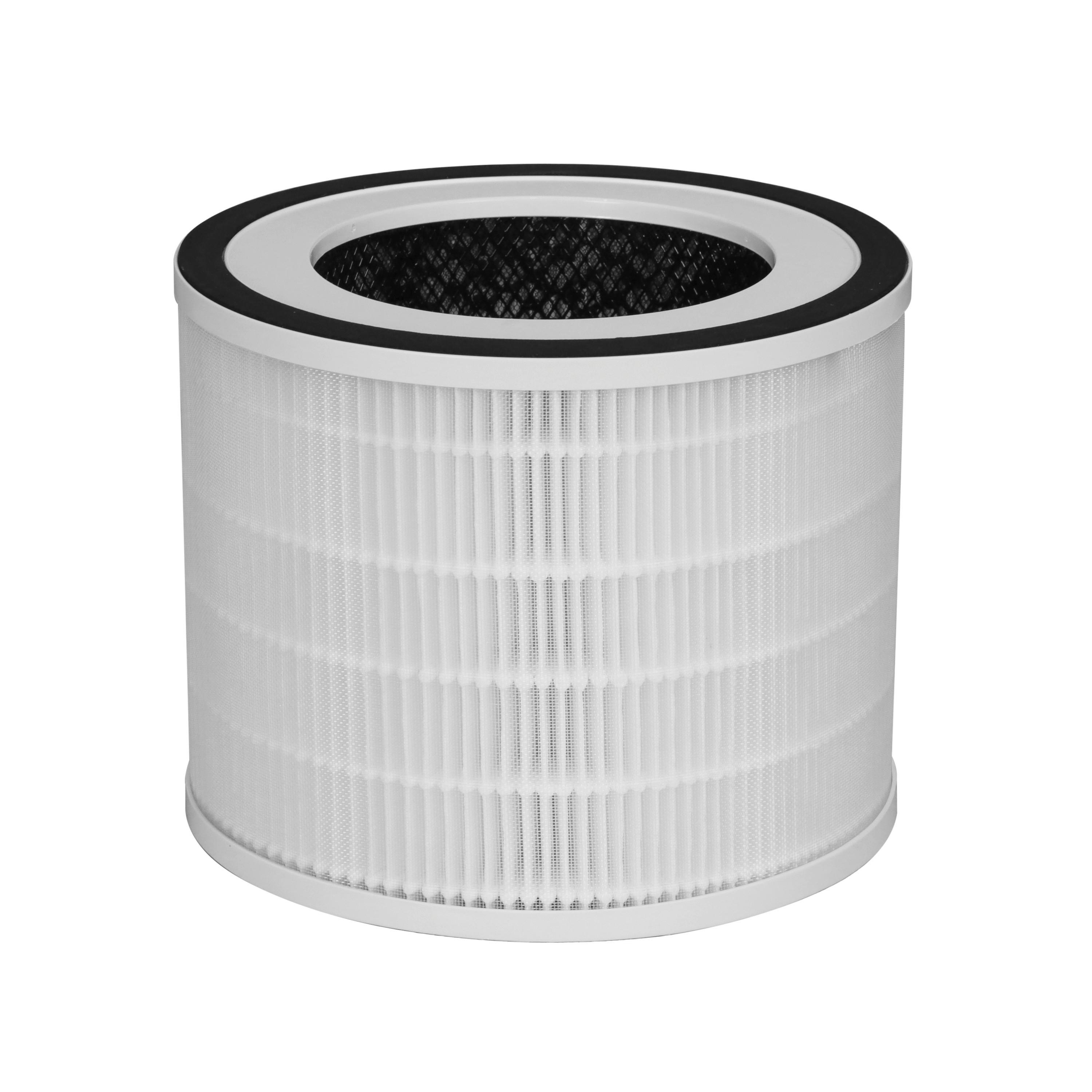 Hepa-Ersatzfilter H13 für Compact Luftreiniger - Weiß, Basics, Kunststoff (17/17/11cm) - P & B