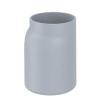 KELÍMEK NA ZUBNÍ KARTÁČEK Hug, 8/11/7,1cm, šedá - šedá, Moderní, plast (8/11/7,1cm) - Premium Living