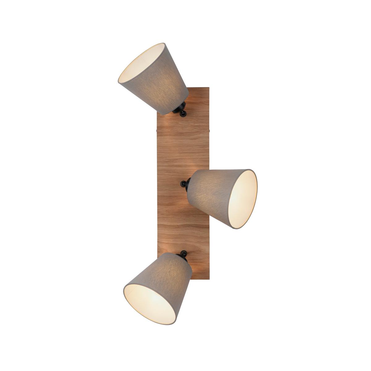 Deckenleuchte 11582-79 Gerda - Natur, Holzwerkstoff/Metall (77/28/26cm)