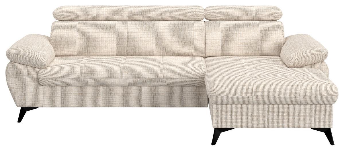 Sarokkanapé Hudson - textil (261/166cm)