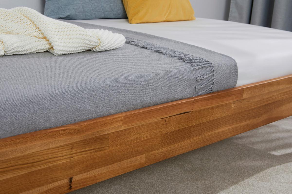 Futonbett Dora - Naturfarben, MODERN, Holz (140/200cm) - MID.YOU