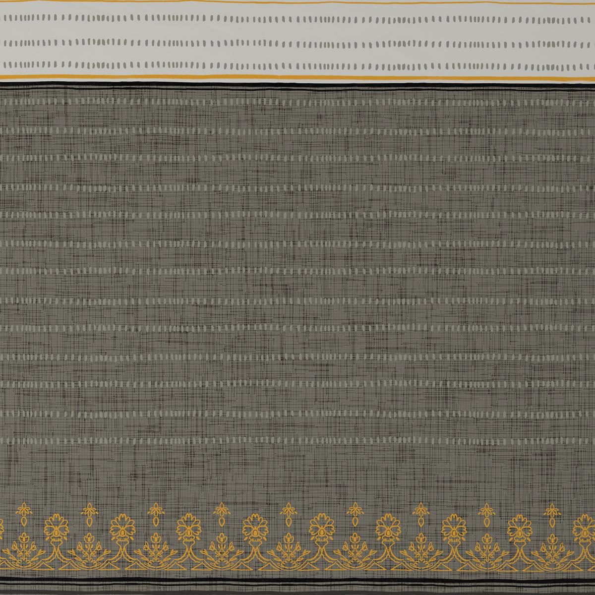 BETTWÄSCHE TIFFANY - Gelb/Grau, MODERN, Textil - Luca Bessoni