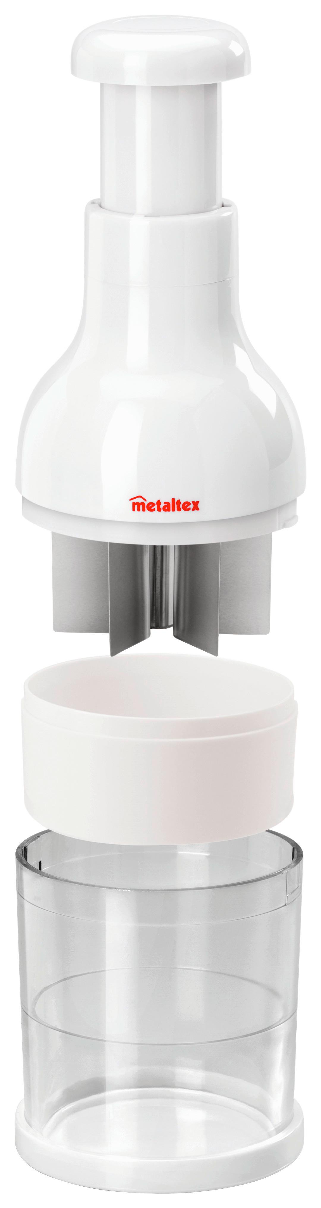 Univerzális Aprító Mx251305 Twist - fehér, műanyag (8/23/8cm) - Metaltex