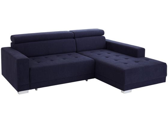 Wohnlandschaft Bravo - Chromfarben/Schwarz, MODERN, Textil (237/180cm) - Ombra Wohnlandschaft Bravo - Chromfarben/Schwarz, MODERN, Textil (237/180cm) - Ombra