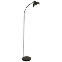 STOJACIA LAMPA GUT - čierna/biela, Modern, kov (55/24/155cm) - Mömax