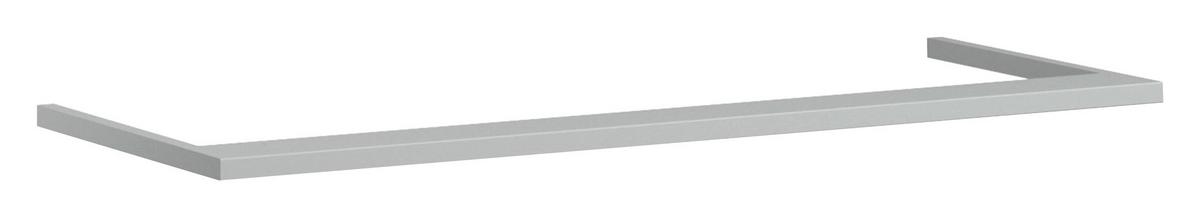 Kranzleiste Alabama Seidengrau für B: 47 cm - Hellgrau, MODERN, Holzwerkstoff (47/2/58cm)