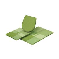 Bademattenset Roman 3er Set - Grün, Basics, Textil (40x50/50x80cm) - Grund