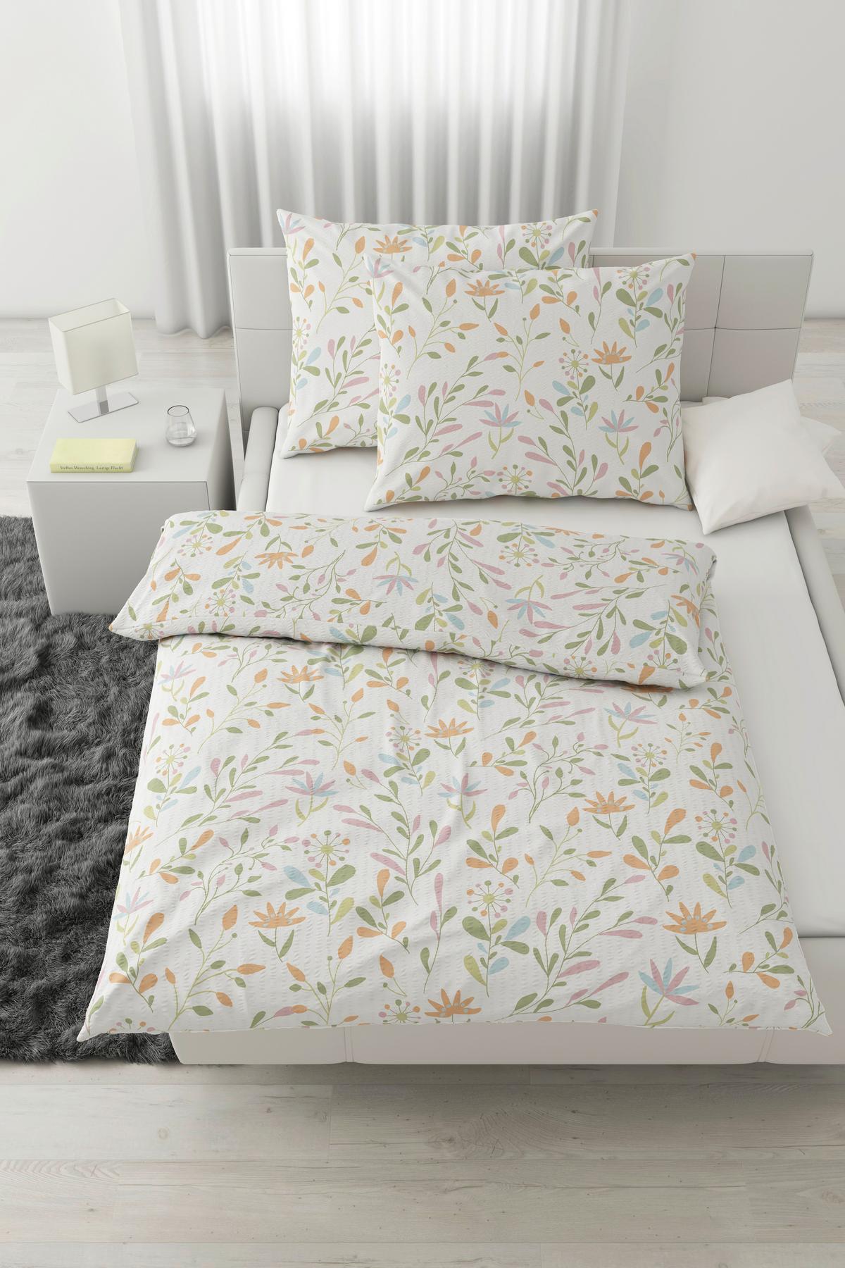 Povlečení Marina XXL, 2x70/90 200/220cm - bílá, Konvenční, textil (200/220cm) - Mömax