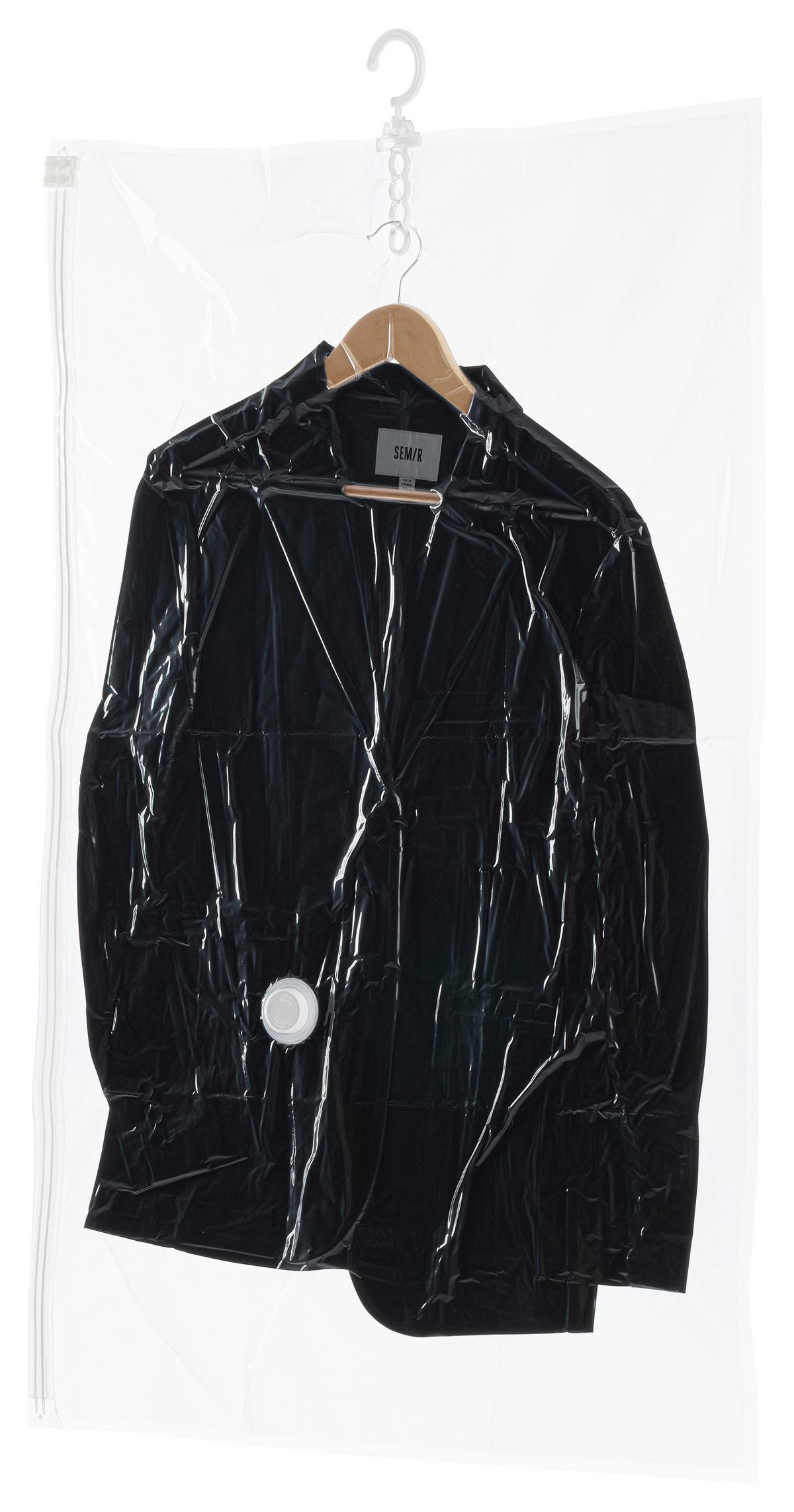 VAKUUM-AUFBEWAHRUNGSBEUTEL LINA - Transparent/Weiß, KONVENTIONELL, Kunststoff - Luca Bessoni
