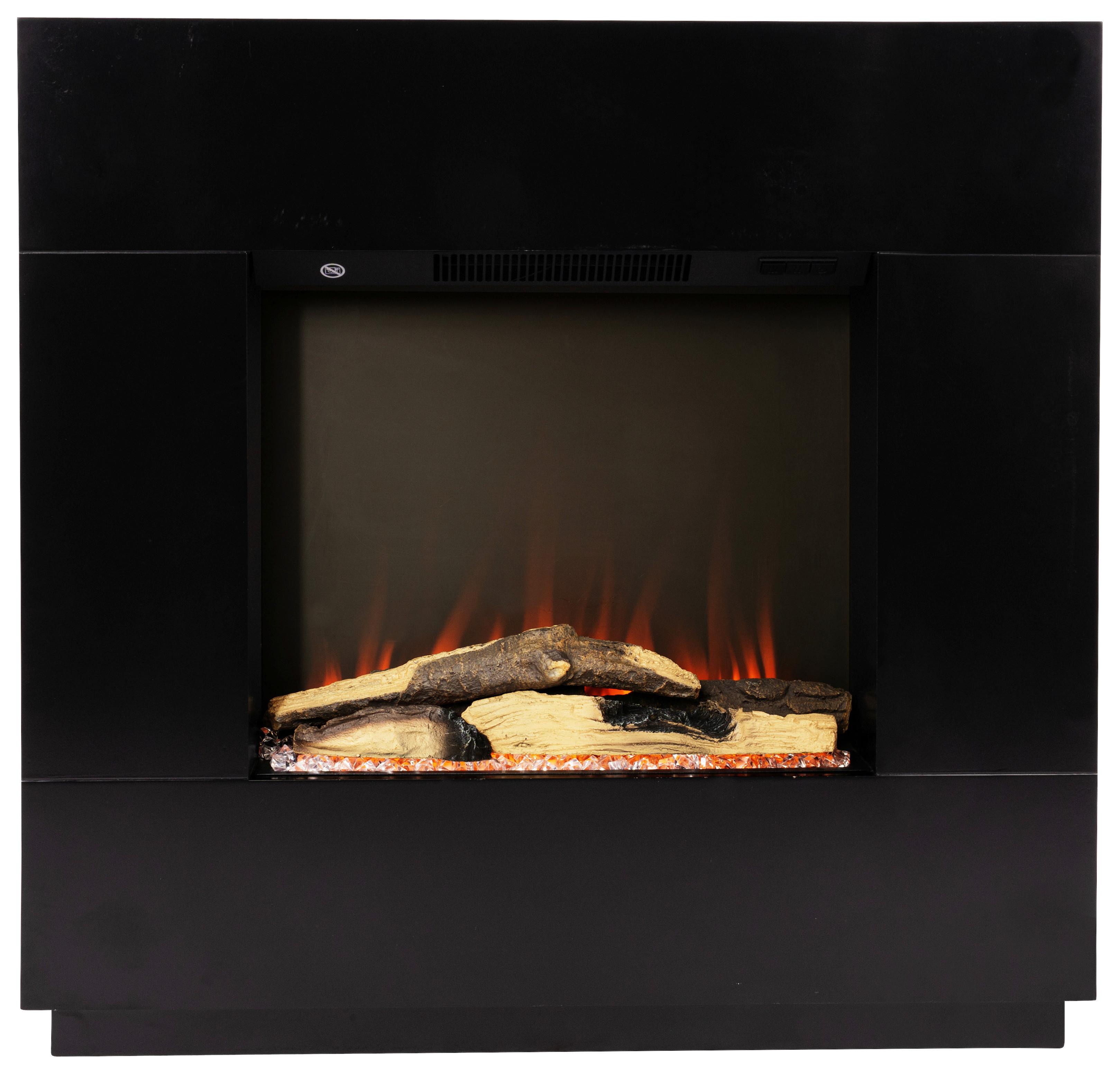 ELEKTROKAMIN BG00752-4 - Schwarz, Basics, Holzwerkstoff (80/76/26cm)