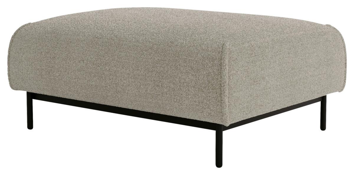 Bueno Creme B: 100 Cm - Creme/Schwarz, Design, Textil (100/42/97cm) - Livetastic