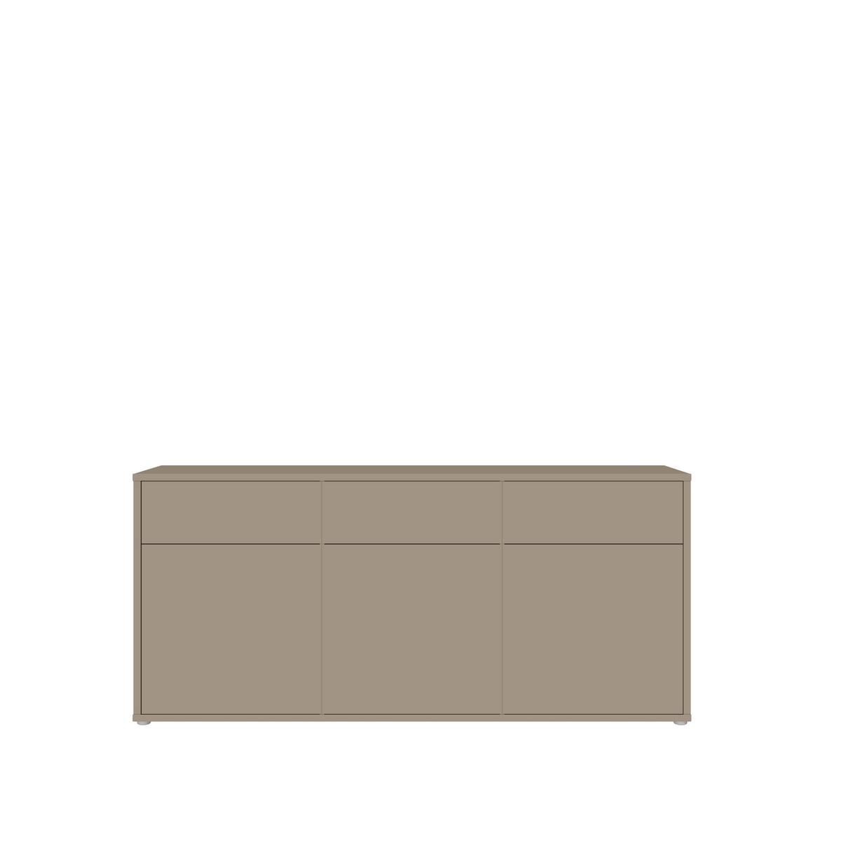 KOMODA ALICE SPRINGS - taupe, Modern, kompozitné drevo (184,2/83,1/41,5cm)