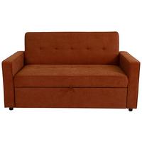 Schlafsofa Haze Terracotta B: 162 cm - Terracotta, Trend, Textil (162/90/89cm)