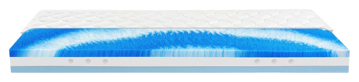 Matrac GELTECH BRAVURA 90/200cm, H2/H3 - biela, textil (90/200cm) - Primatex