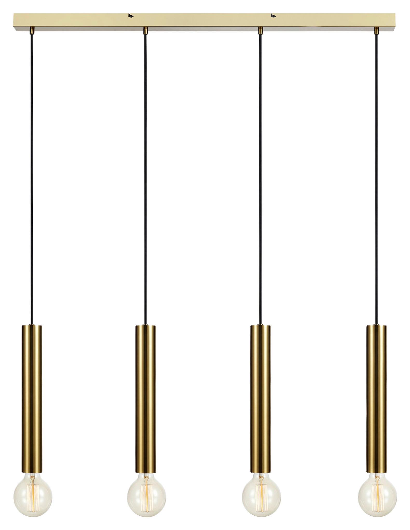 Hängeleuchte Sencillo Pendant 4l Brass - Messingfarben, Basics, Metall (108/35,5/5cm) - Markslöjd