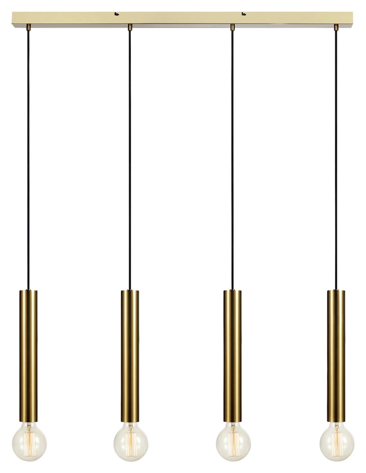 Hängeleuchte Sencillo Pendant 4l Brass - Messingfarben, Basics, Metall (108/35,5/5cm) - Markslöjd