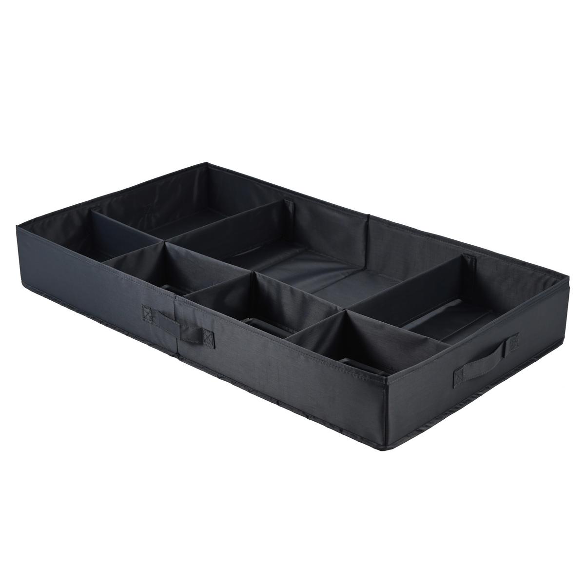 Zásuvkový box Unit, L - šedá, Konvenční, textil/plast (79,7/43,2/10,5cm) - Modern Living