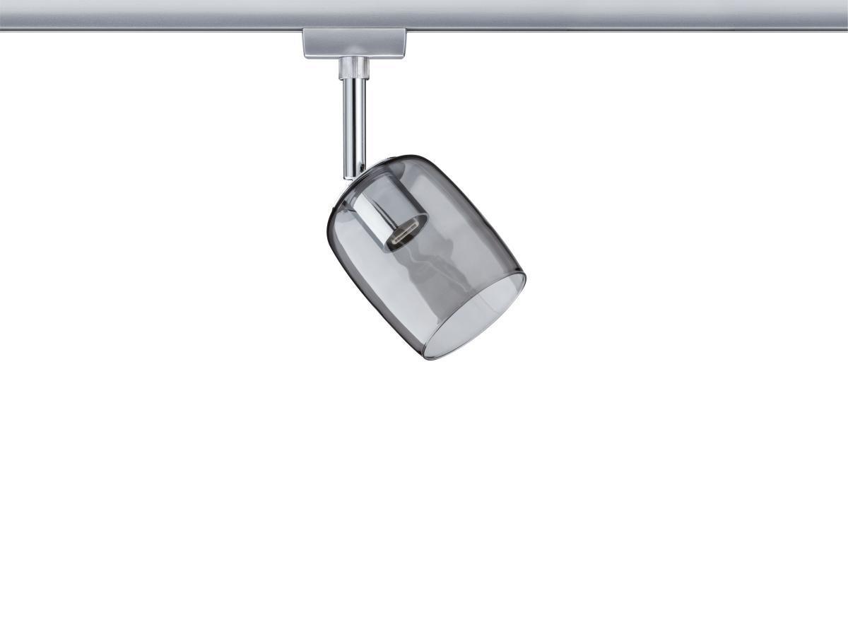 Schienensystem Urail Strahler 95339 Spotkopf Schwenkbar - Chromfarben, Design, Glas/Metall (7,4/12,8/11,5cm) - Paulmann