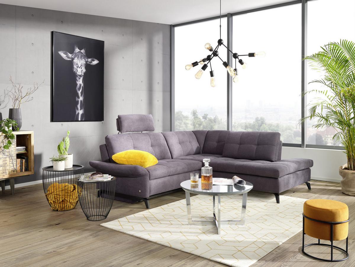 SADA STOLKŮ NELE -TREND- - černá, Moderní, kov (47,5-41,5/47,5-42cm) - Mömax