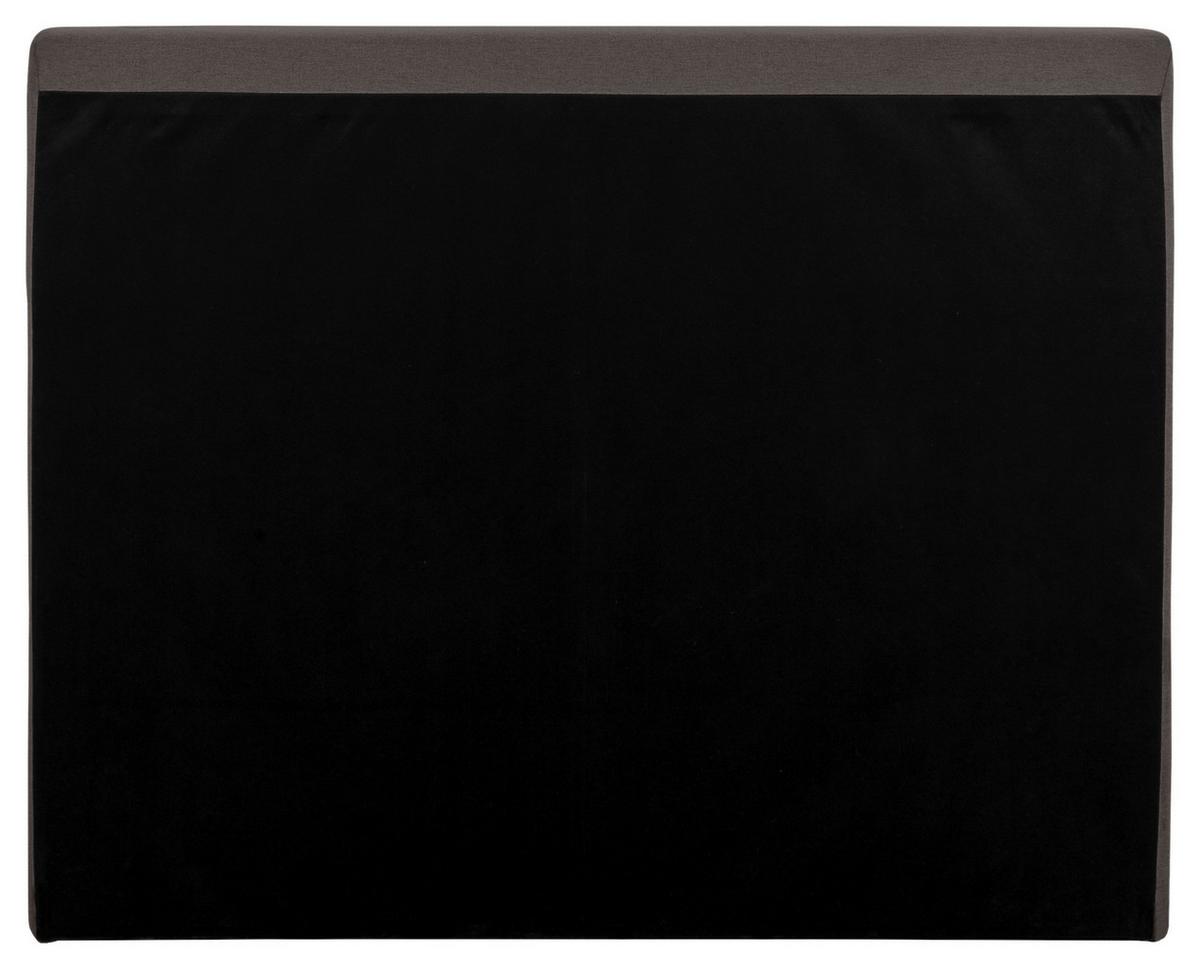 Čalúnená posteľ COSI 120x200 cm, antracitová - antracitová/chrómová, Konventionell, kov/drevo (120/200cm)