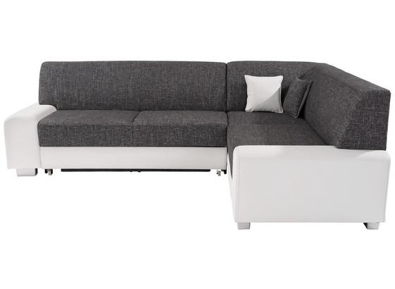 Sarokgarnitúra Miami - Szürke/Fehér, modern, Műanyag/Fa (260/210cm) Sarokgarnitúra Miami - Szürke/Fehér, modern, Műanyag/Fa (260/210cm)