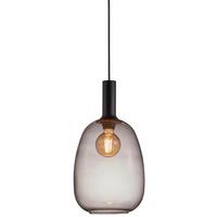Hängeleuchte Alton Schwarz D: 43 cm - Schwarz, Basics, Glas/Metall (43/343cm) - Nordlux
