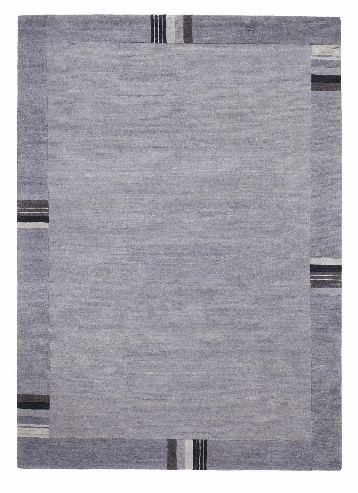 Orientalischer Webteppich Grau Sensation Silk Lakir 200x300cm - Grau, Basics, Textil (200/300cm) - Cazaris