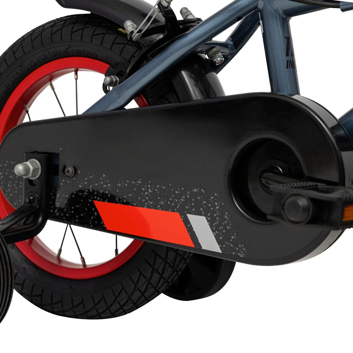Kinderfahrrad Pro Thunder Grau, 12 Zoll - Grau, Basics, Metall (51/72/84,7cm)