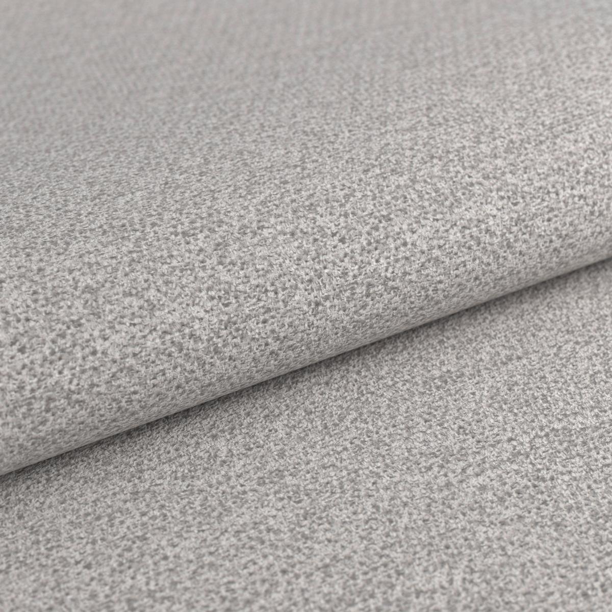 Sitzbank Beluna II Webstoff hellgrau, B: 140cm - Eichefarben/Hellgrau, KONVENTIONELL, Holzwerkstoff/Textil (140/87/67cm) - James Wood