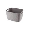 úložný košík SOFTEX L - sivá, Basics, plast (38/22/29cm) - Curver