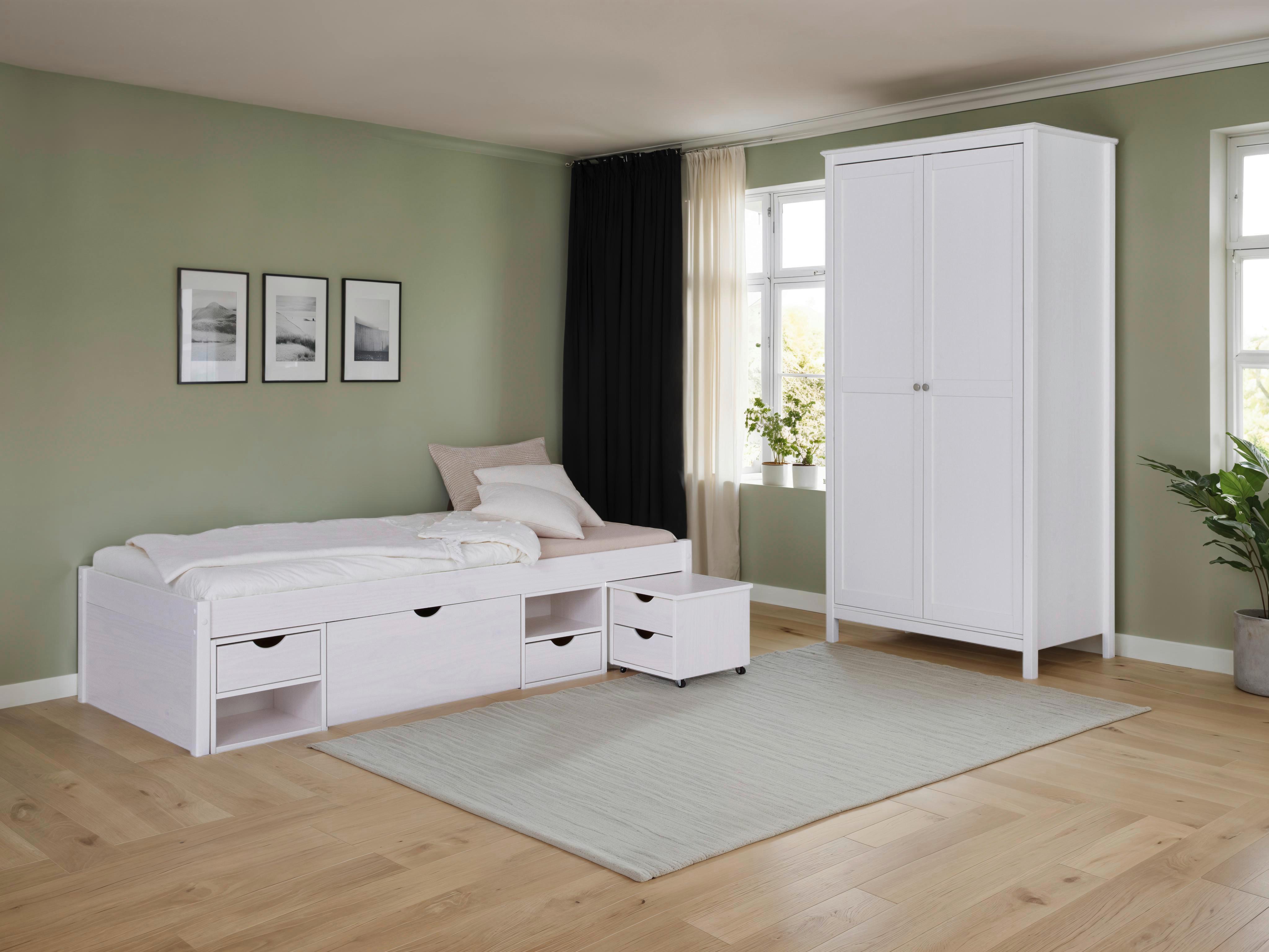 EINZELZIMMER Chilly Weiß 3-teilig