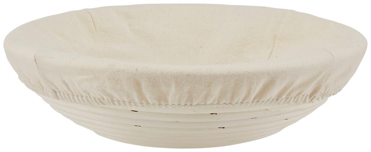 Kelesztő Kosár Krisitna -L - fehér, Romantik / Landhaus, textil/fa (30/8cm) - James Wood