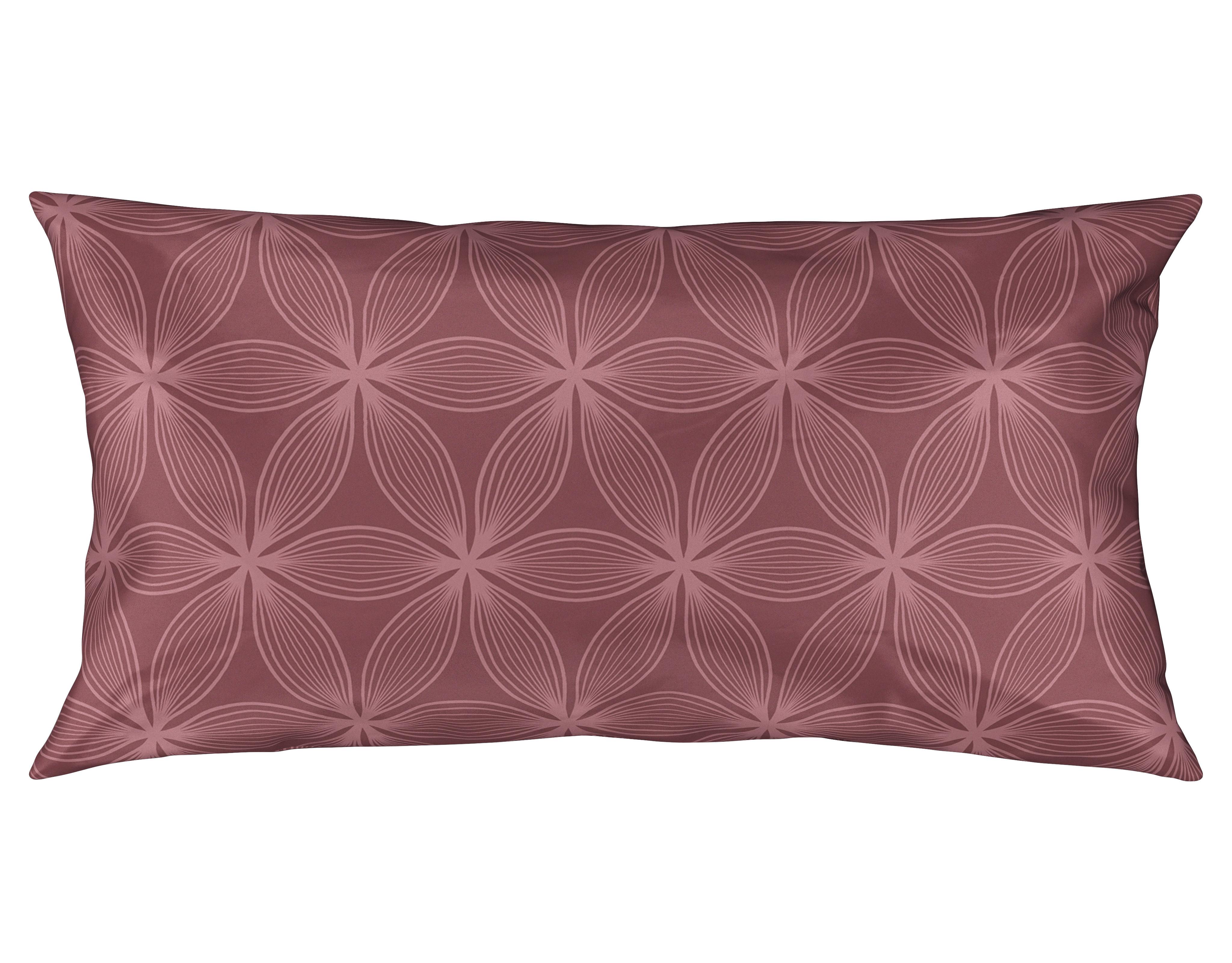 POŤAH NA VANKÚŠ Alex Design, 40/80cm - bobuľová, Modern, textil (40/80cm) - Premium Living