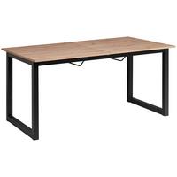 Ausziehtisch Dean 160 Az 160-200x76x90 Cm Eiche - Schwarz/Eiche Artisan, KONVENTIONELL, Holzwerkstoff/Metall (160-200/90/76cm) - MID.YOU
