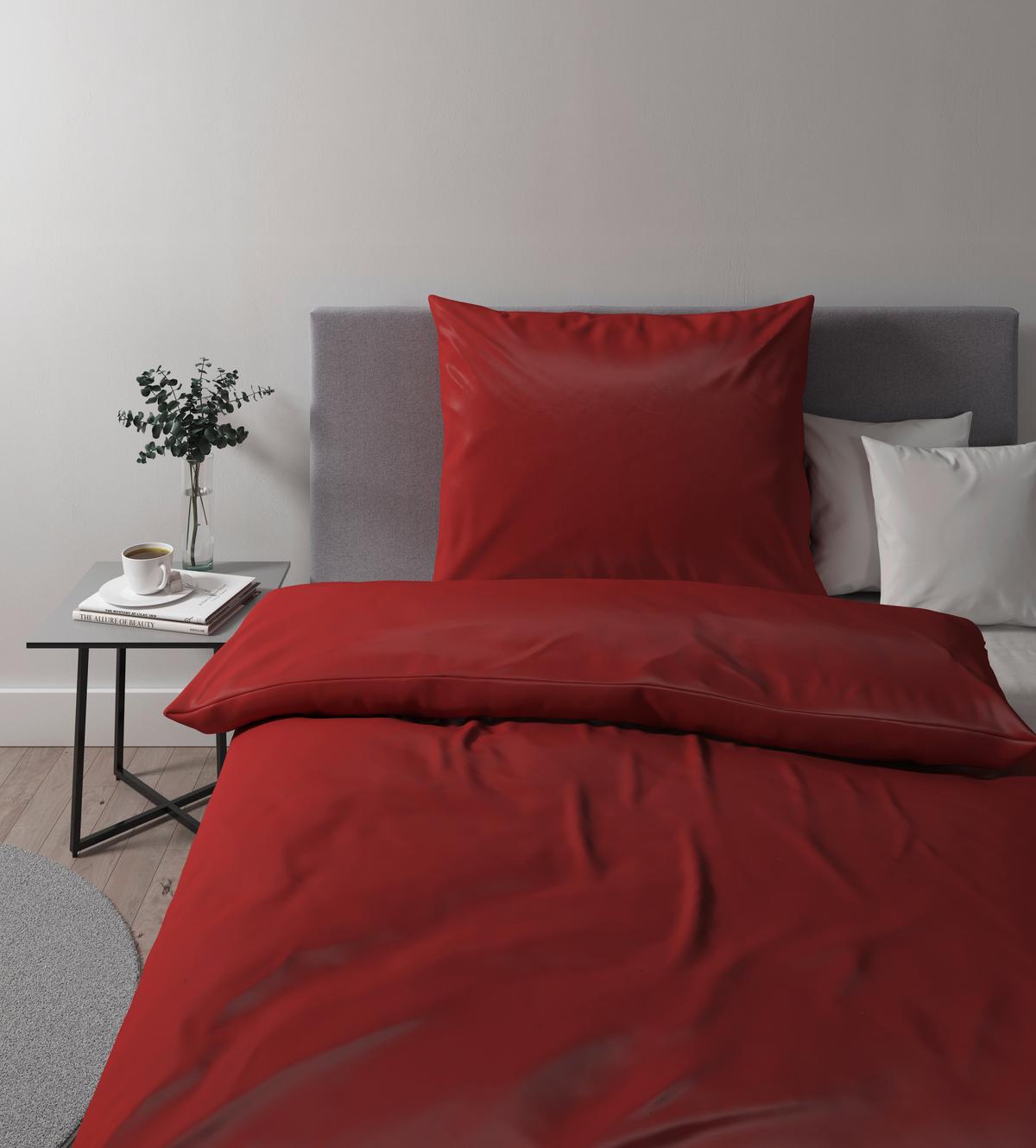 POVLEČENÍ Alex Uni, 140/200cm - terracotta, Moderní, textil (140/200cm) - Premium Living