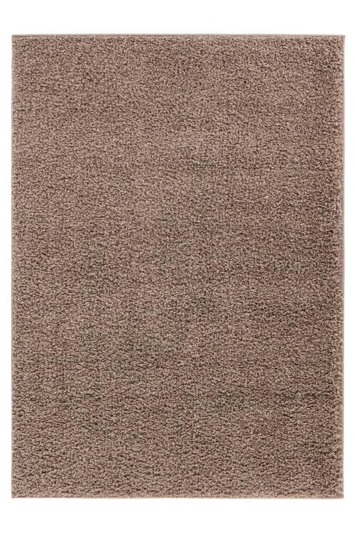 Hochflorteppich My Twist 215 - Taupe, Basics, Textil (80/150cm) - Obsession