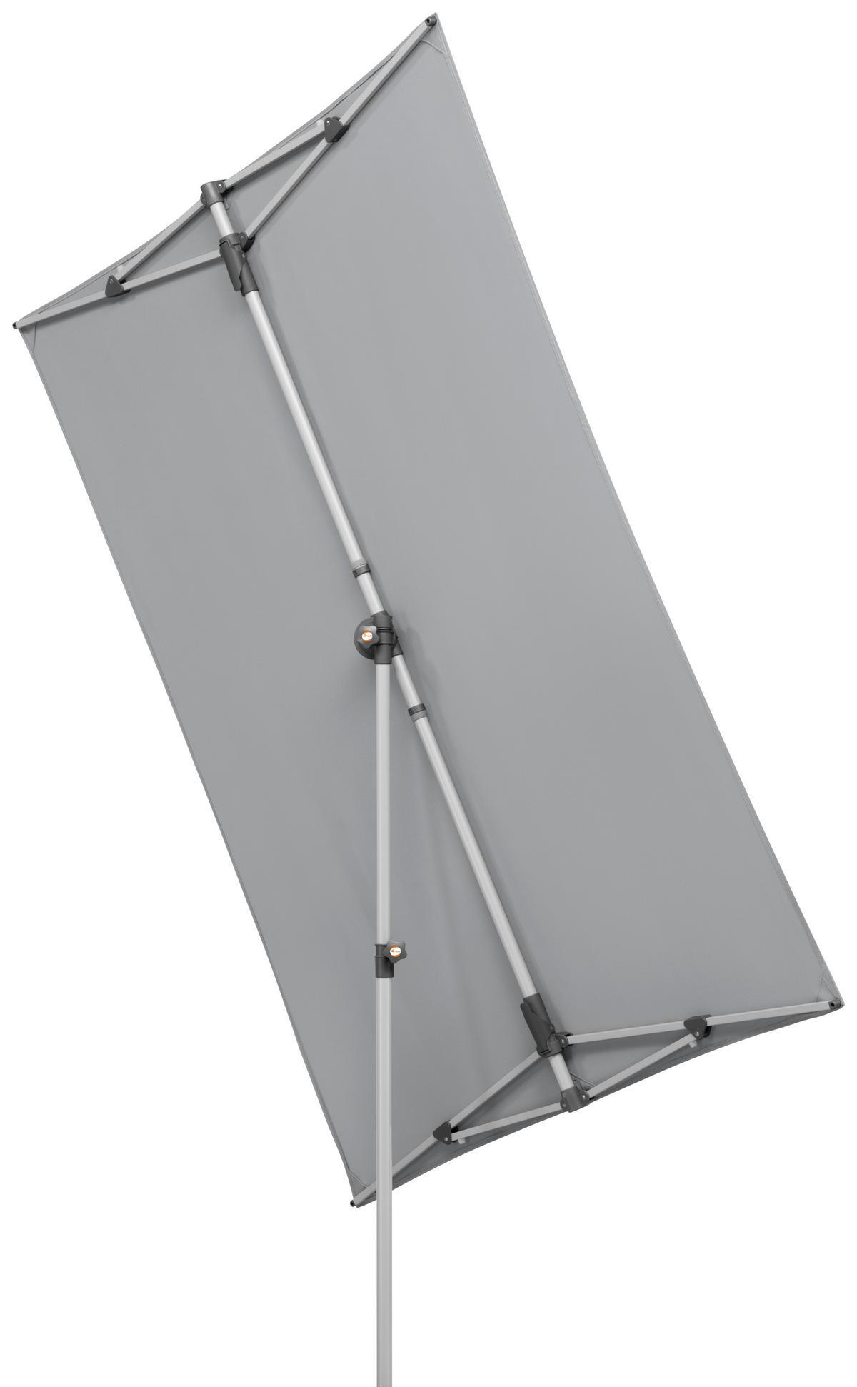 Ampelschirm Novara BxHxT: 190x188x140 cm Hellgrau - Anthrazit/Hellgrau, Basics, Textil/Metall (190/188/140cm) - Schneider