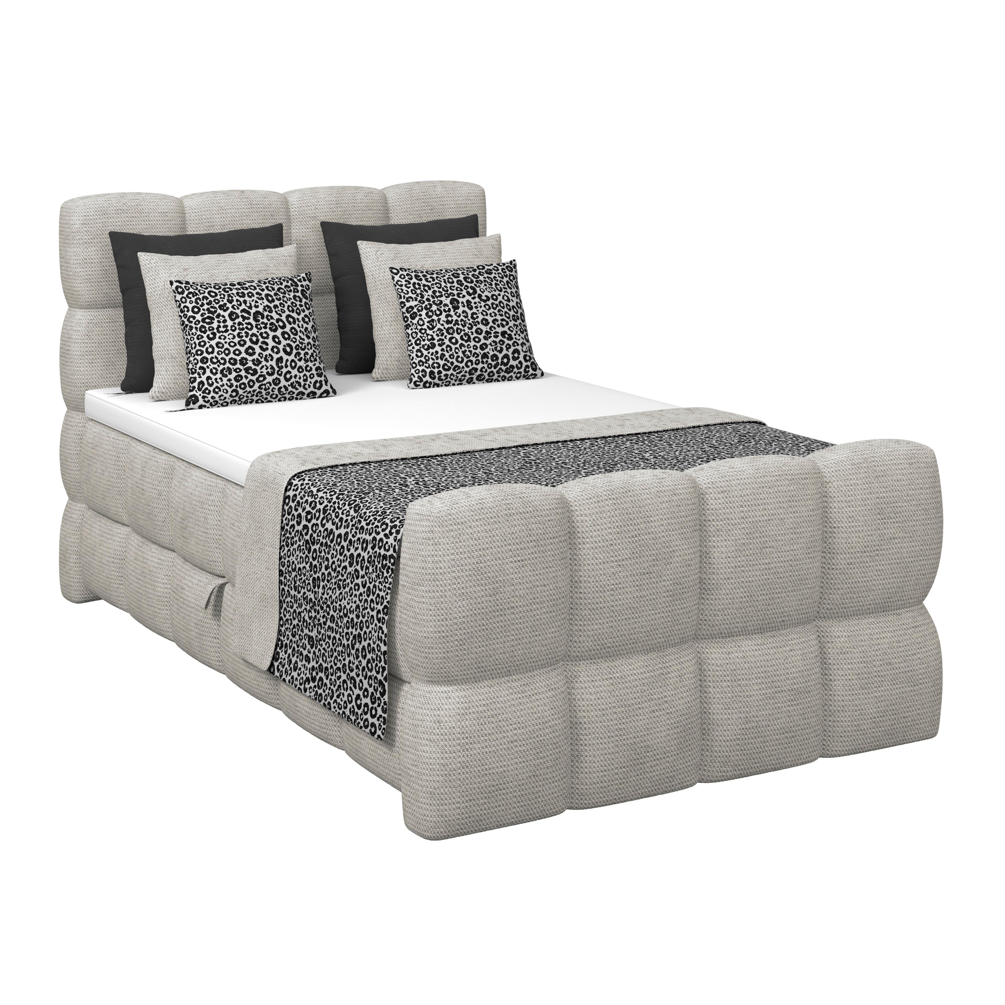Boxspringbett Brisbane inkl. Bettkasten 120x200