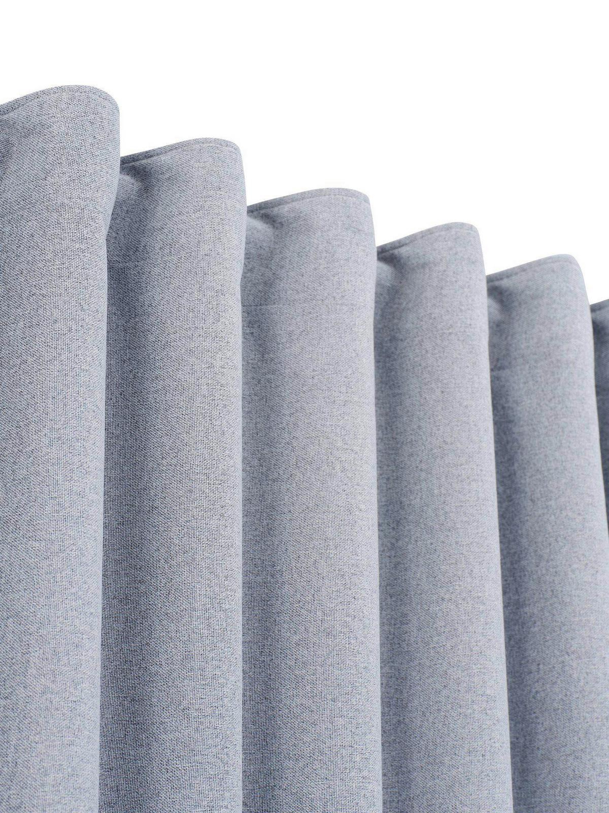ZATEMŇOVACÍ ZÁVES JANE - sivá, Basics, textil (140/270cm) - Svanefors