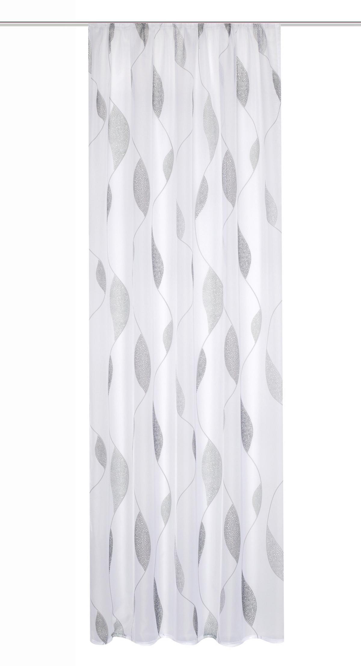 HOTOVÝ ZÁVES PAOLO - sivohnedá/sivá, Konventionell, textil (140/145cm) - Schmidt W. Gmbh