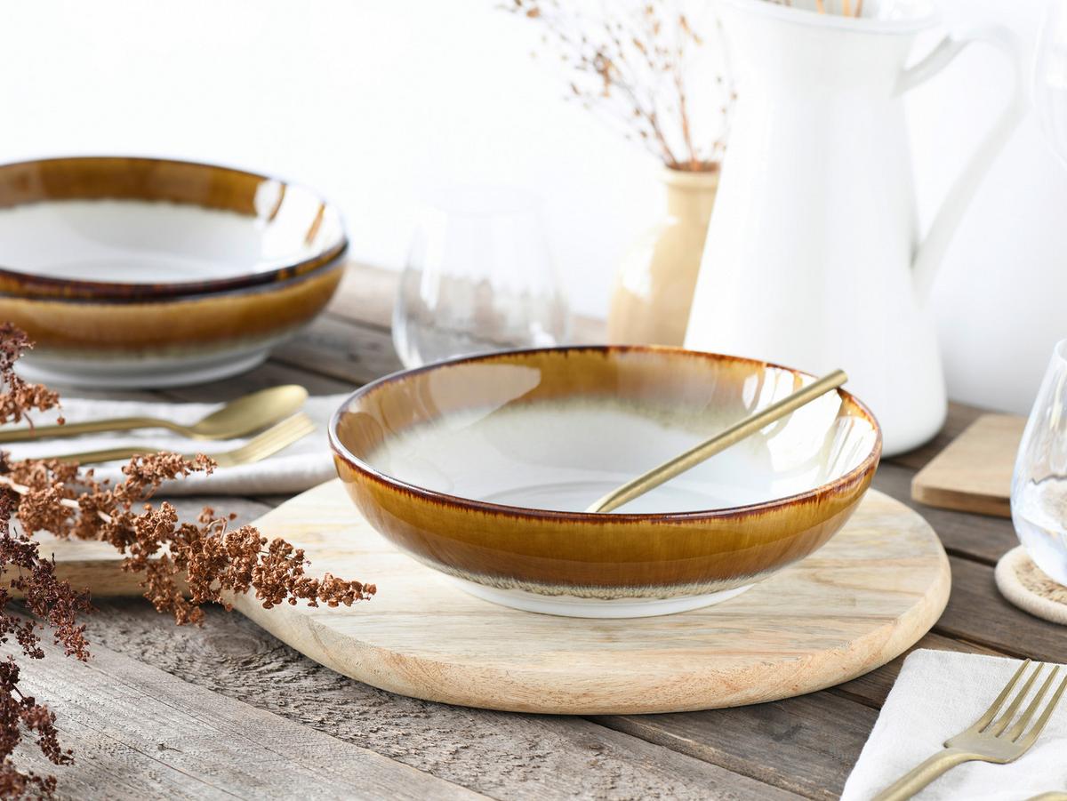 Schüsselset Cascade Steinzeug 4-Teilig - Design, Keramik - Creatable