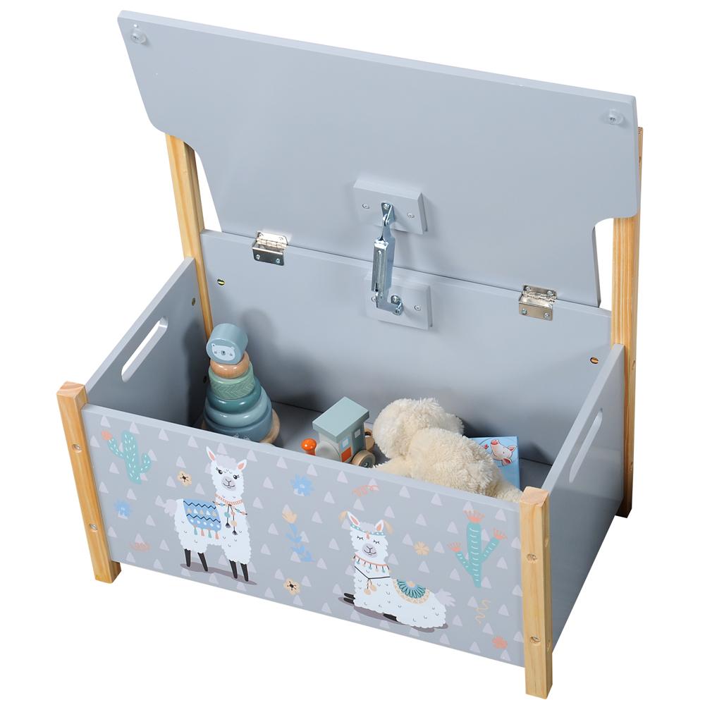 Kindersitzbank Grau offen