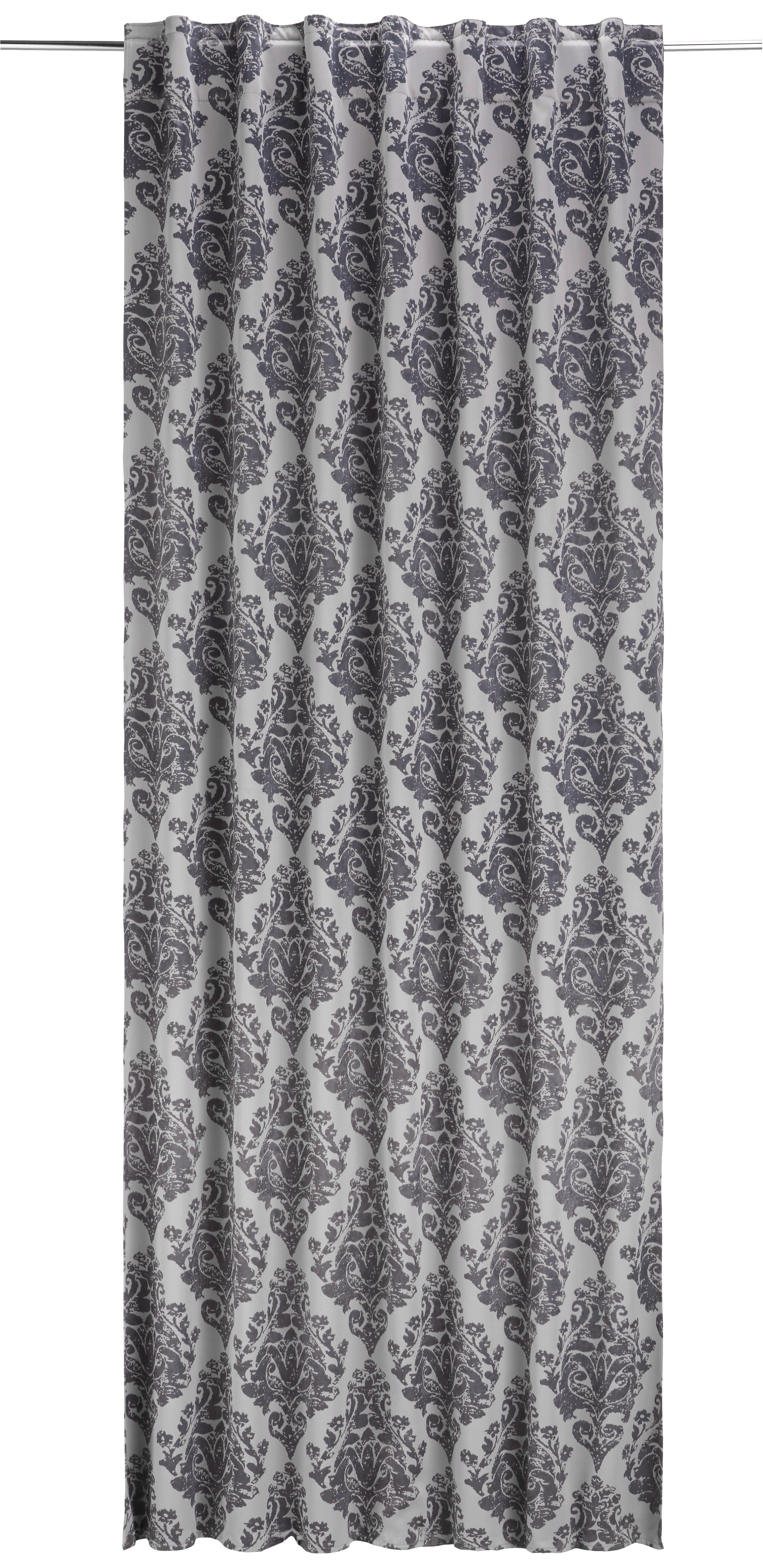 Zatemňovací Záves William, 135/245 Cm, Antracit - antracitová, Štýlový, textil (135/245cm) - Modern Living