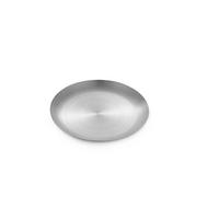 Tanier pod sviečku Aurora, Ø: 12cm - strieborná, kov (12/1,4cm) - Modern Living