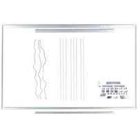 Montagepaket F. Kleiderschrank Unit H: 210 Cm B: 360 Cm - Alufarben, MODERN, Kunststoff/Metall - Ondega