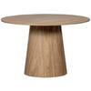 Esstisch Maan Walnussfarben L: 120 Cm - Walnussfarben, Design, Holzwerkstoff (120/120/75cm) - Livetastic